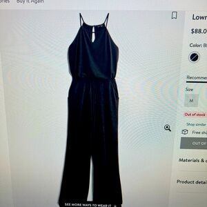 Goldray Black jumpsuit
